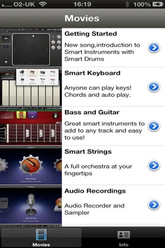 Imagen 0 para Tutorials for GarageBand …
