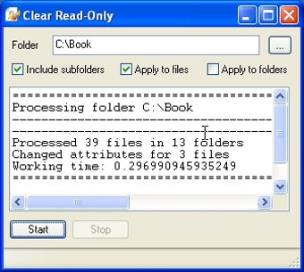 Image 0 for Clear Read-Only