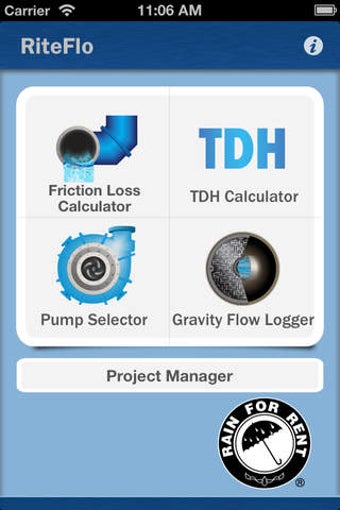 Image 0 for RiteFlo - Hydraulic Calcu…