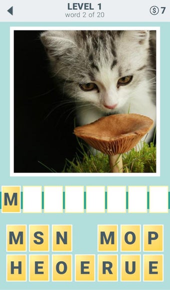 Image 0 for 4 clues: word search game