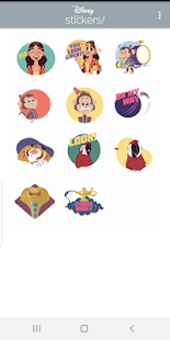 Imagen 1 para Disney Stickers: Aladdin