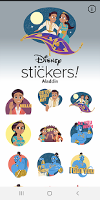 Imagen 0 para Disney Stickers: Aladdin