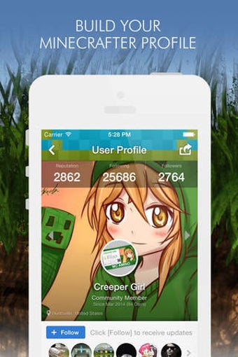 Imagen 0 para Crafters Amino for Minecr…