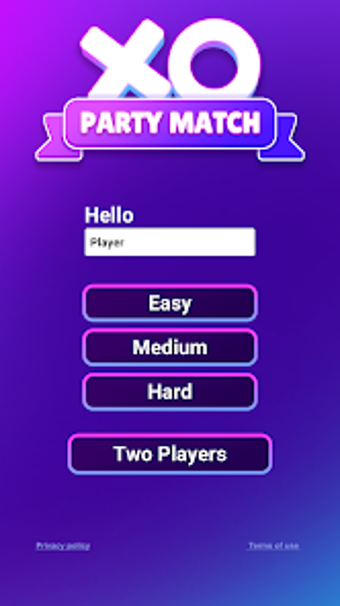 Image 0 for XO Party Match