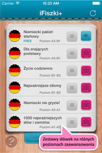 Image 0 for iFiszki+ Niemiecki