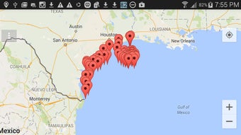 Image 1 for Texas Fishing Reef Maps