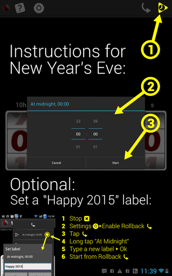 Imagen 1 para Large Countdown Timer