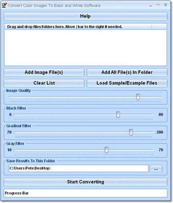 Imagen 0 para Convert Color Images To B…
