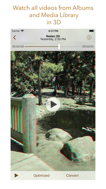 Image 0 for Redan 3D Anaglyph Video P…