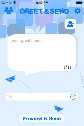 Image 0 for Greet & Send
