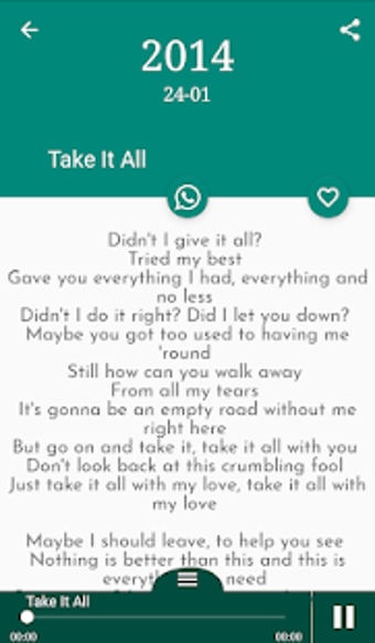 Imagen 2 para Adele Songs Lyrics