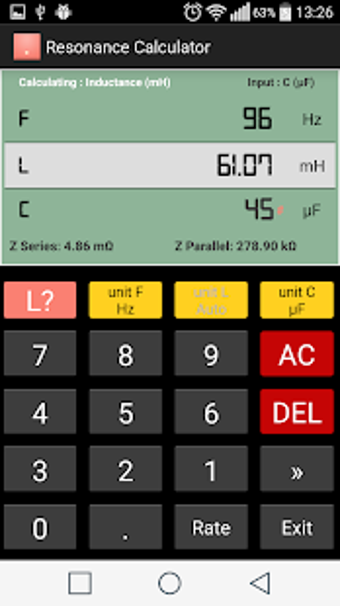 Imagen 3 para Resonance Calculator