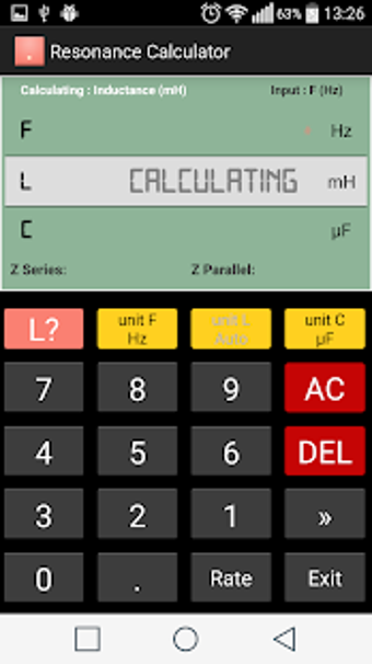 Imagen 2 para Resonance Calculator