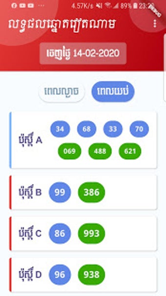 Imagen 2 para KH VN Lottery Result