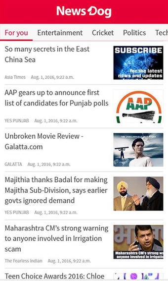 Image 1 for News Dog - India News for…