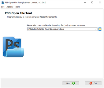 Imagen 0 para PSD Open File Tool