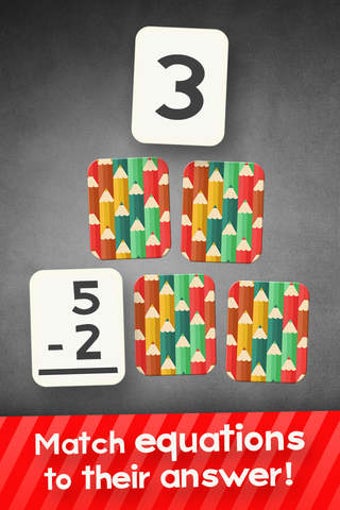 Image 0 for Subtraction Flashcard Mat…