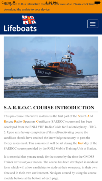 Image 0 for RNLI TRG-5 Training Progr…