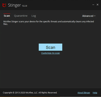 Image 0 for McAfee Stinger