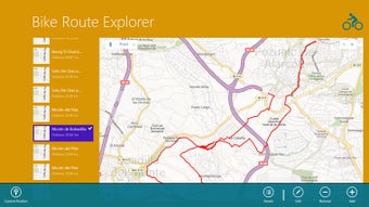 Imagen 1 para Bike Route Explorer for W…