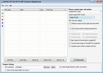 Image 0 for Ailt DOC RTF XLS PPT to P…