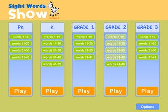 Imagen 0 para Sight Words Show