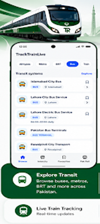 Image 0 for Pak Train Live - Buses Li…