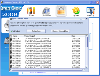 Image 0 for Spyware Cleaner 2008