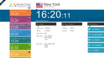 Imagen 1 para World Clock - Time Zones