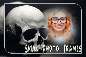 Image 0 for Skull Photo Frame