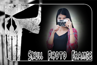 Image 3 for Skull Photo Frame