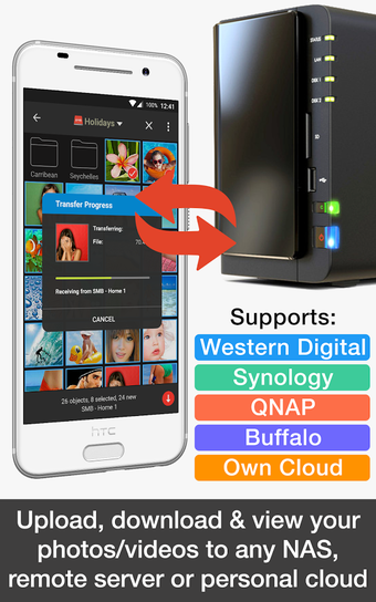 Image 1 for PhotoSync NAS Add-On
