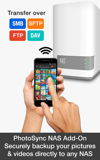 Image 0 for PhotoSync NAS Add-On
