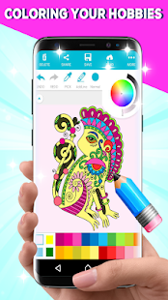Imagen 2 para Adult Coloring Book