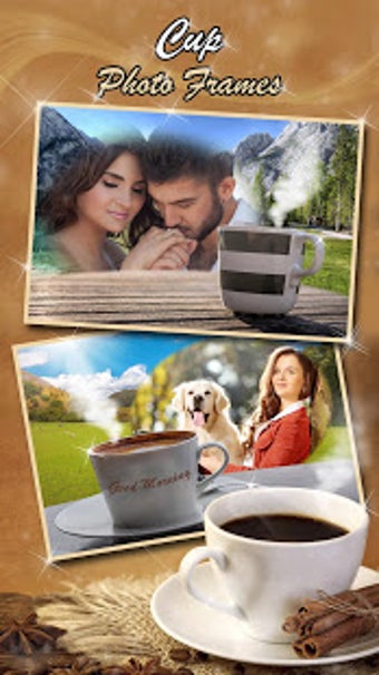Image 0 for Cup Photo Frames Good Mor…