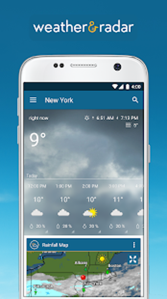 Imagen 1 para Weather & Radar Pro - Ad-…
