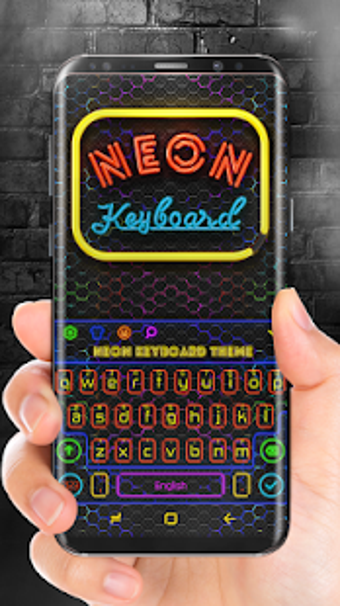 Image 1 for Neon Keyboard