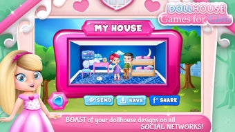 Imagen 3 para Dollhouse Decorating Game…