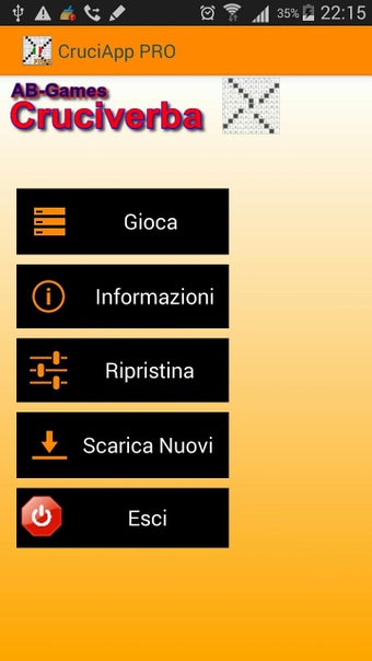 Imagen 0 para Italian Crosswords App
