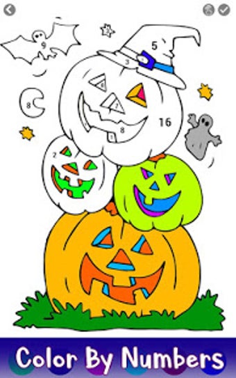Imagen 0 para Halloween Paint by Number…