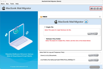 Image 0 for MacSonik Email Migrator