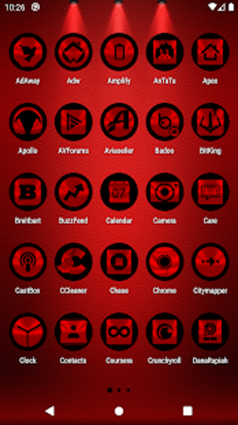 Image 0 for Oreo Red Icon Pack Free