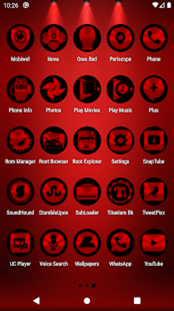 Image 2 for Oreo Red Icon Pack Free