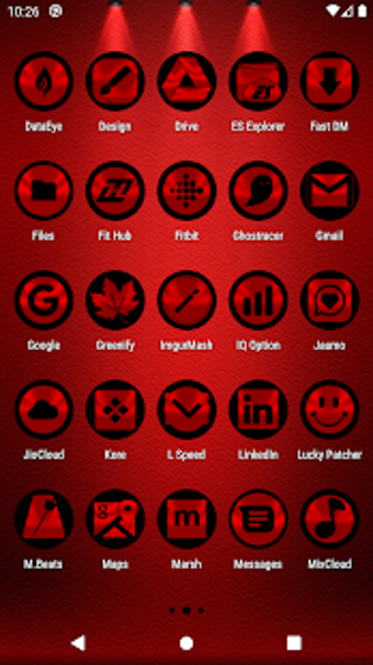 Image 3 for Oreo Red Icon Pack Free