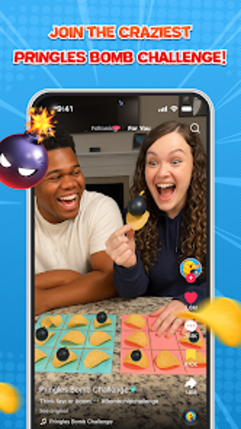 Image 0 for Pringles Bomb Challenge