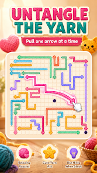 Imagen 0 para Yarn Untangle: Arrow Puzz…