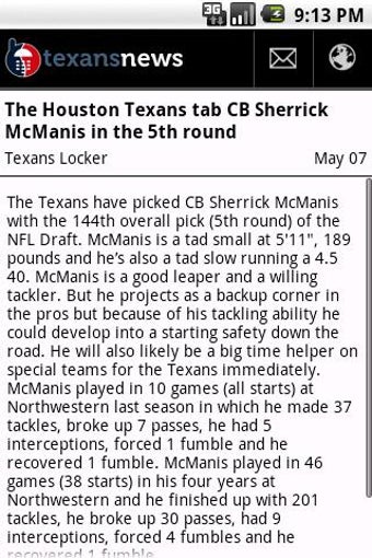 Imagen 1 para Texans News