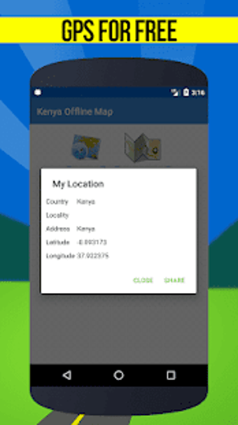 Imagen 2 para GPS Maps of Kenya : Offli…