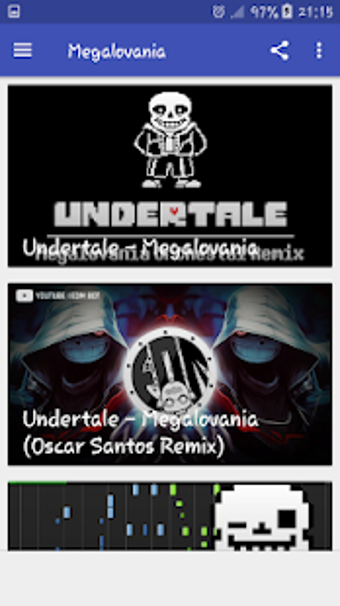 Imagen 0 para Megalovania Undertale Son…