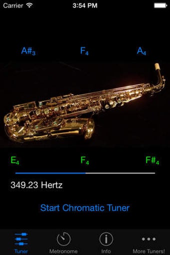 Imagen 0 para Saxophone Tuner: Tuner Fo…